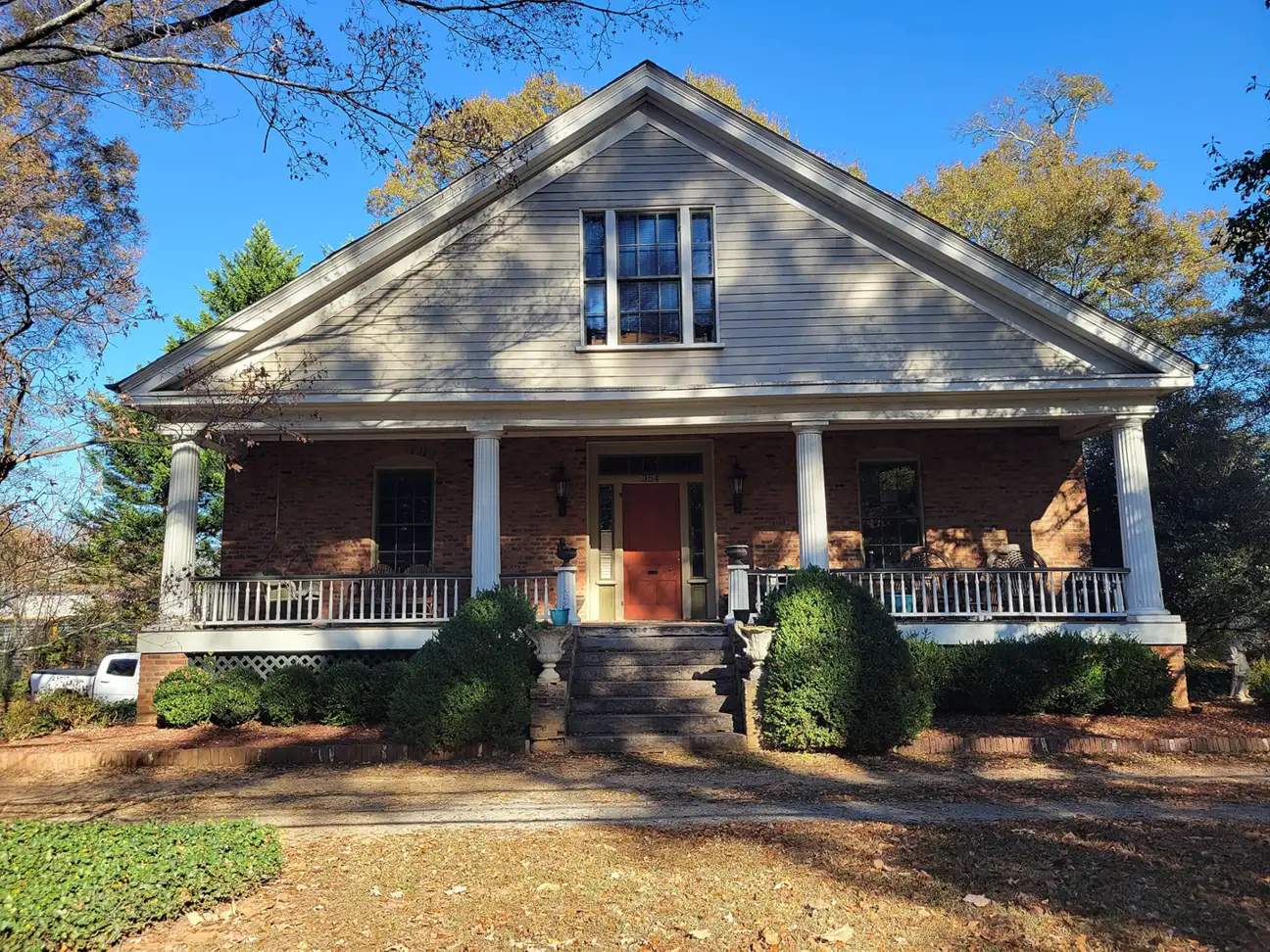 The house that was the residence of Alice McLellan Birney, one of Marietta's historic homes near downtown