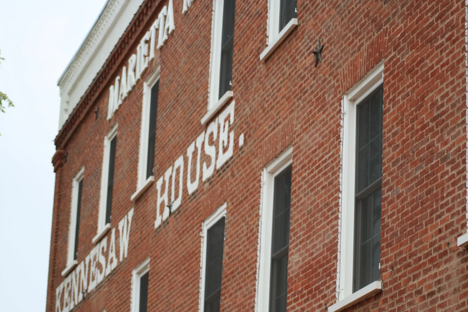 The Kennesaw House, home of the Marietta History Center, near Marietta Square