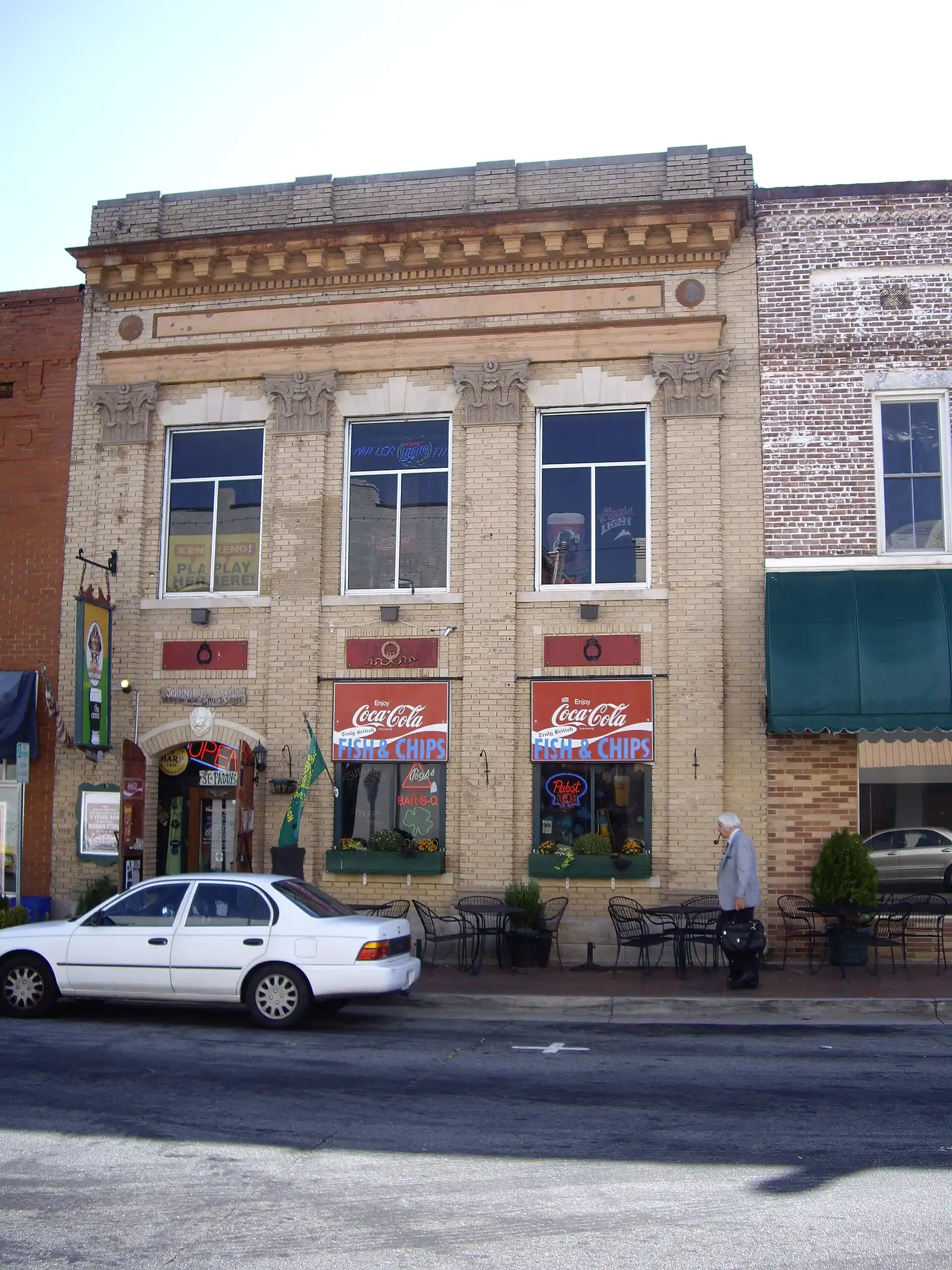Johnnie MacCracken's Celtic pub on Atlanta Street, just off Marietta Square