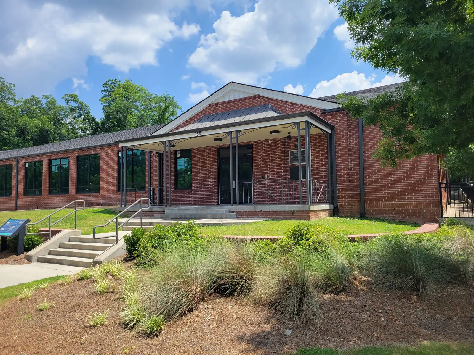 The Lemon Street School building in Marietta