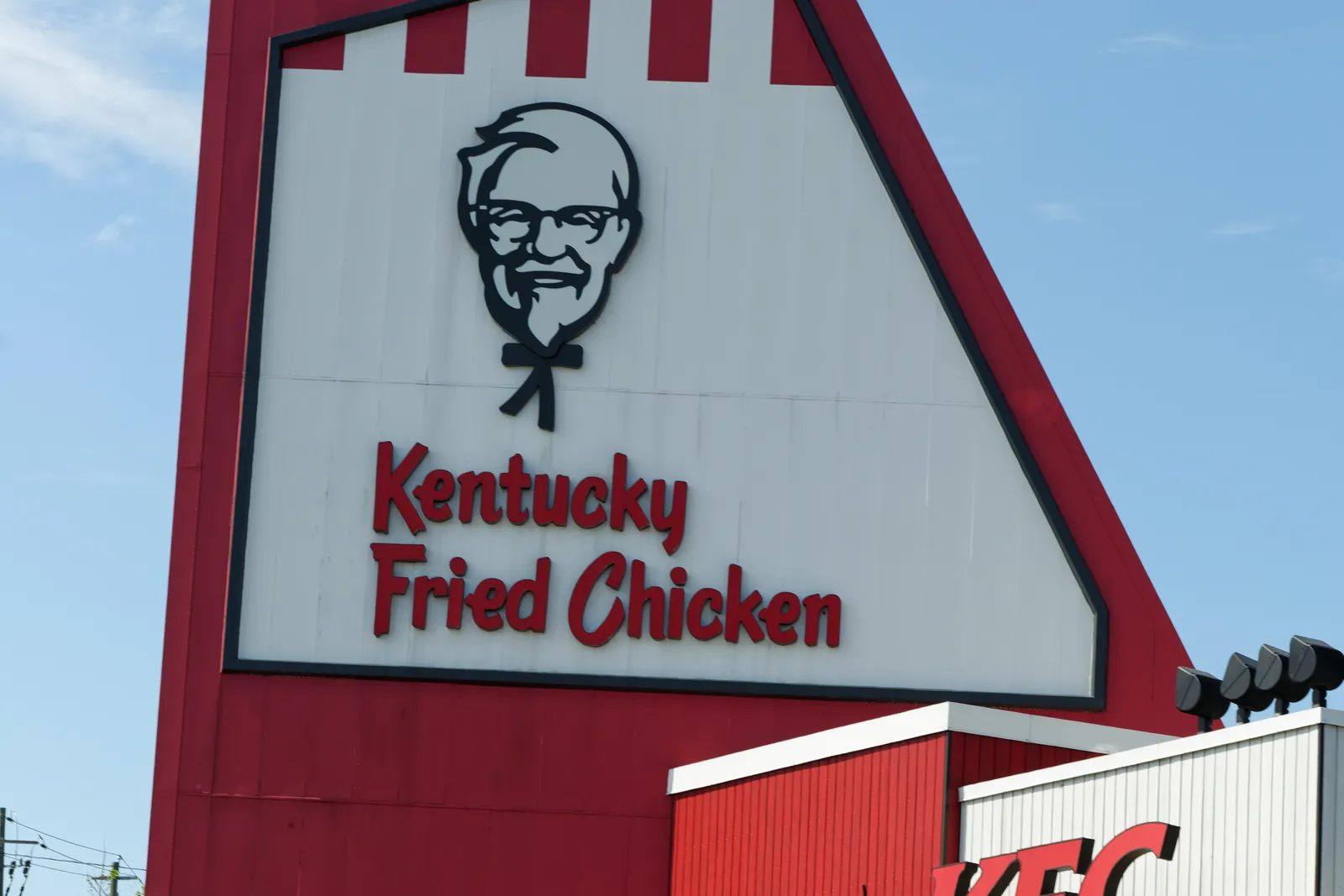 The Big Chicken restaurant sign on Cobb Parkway in Marietta