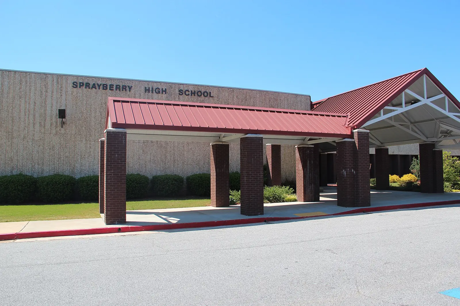 Sprayberry High School, a Cobb County School District high school in east Marietta